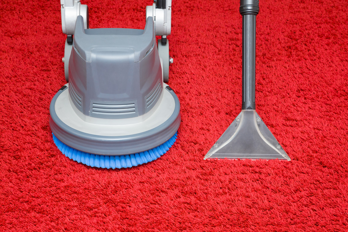 Carpet-N-Upholstery Brush, Nylon Stiff Bristle Cleaning Brush